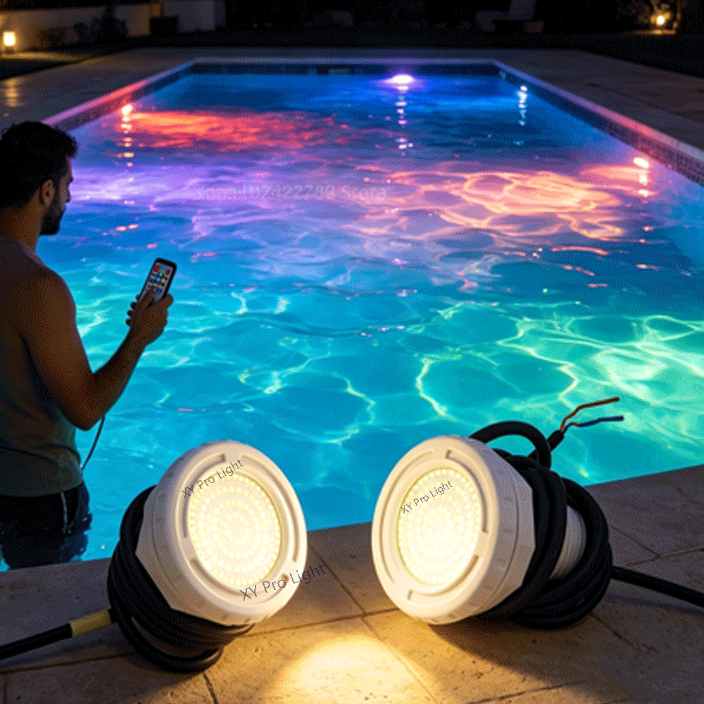 15W Plastic Film Pool Lighting - Xy Spa & Wellness Photos recension och pris