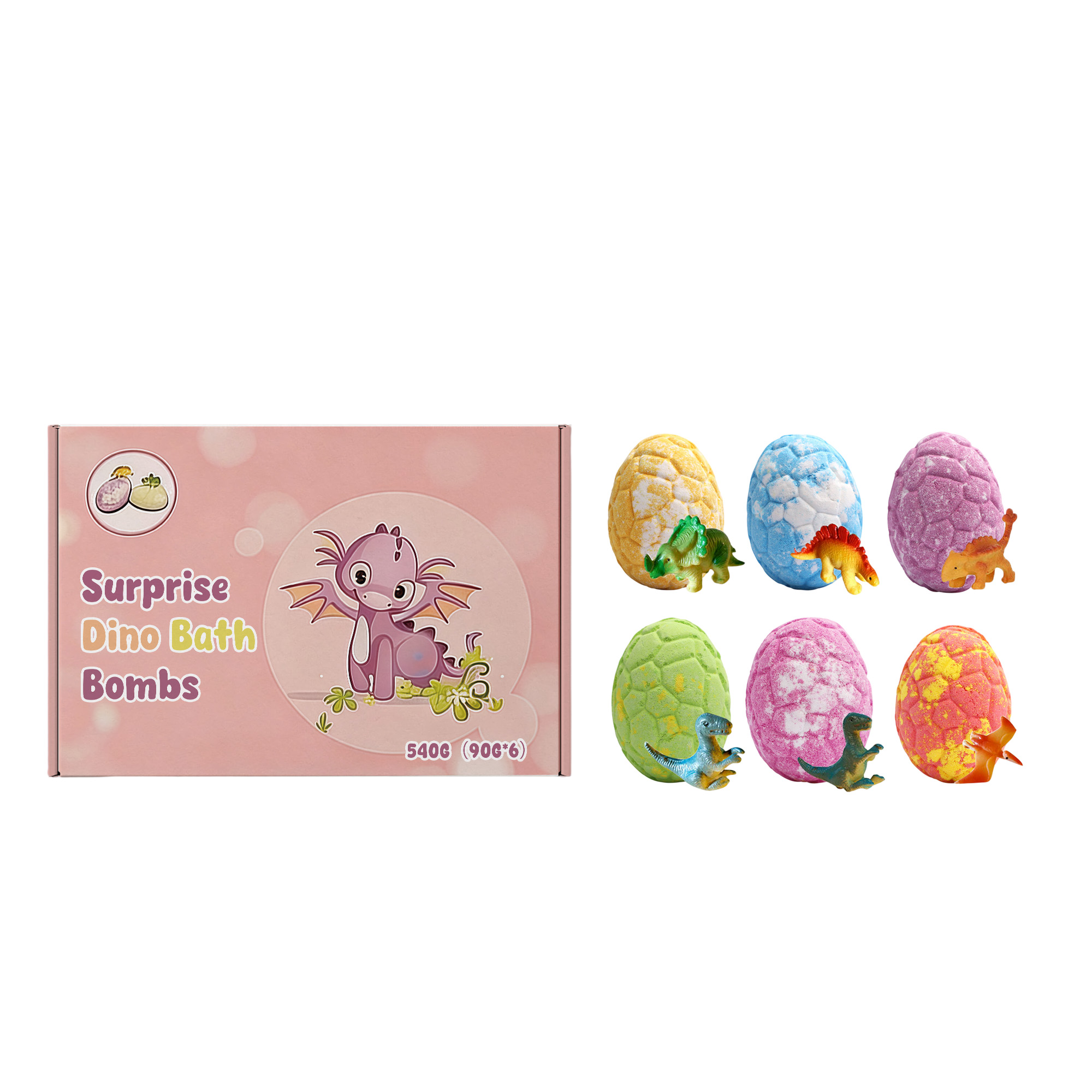Dinosaur Egg Bath Bombs for Ki - Relax - Spa & Wellness recension och pris