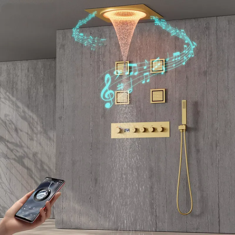 Smart LED Shower Set Bathroom  - Spa & Wellness Hotel Olympia Mariánské Lázně recension och pris