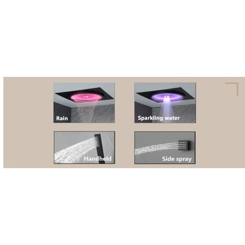 Smart LED Shower Set Bathroom  - Spa & Wellness Hotel Olympia Mariánské Lázně recension och pris