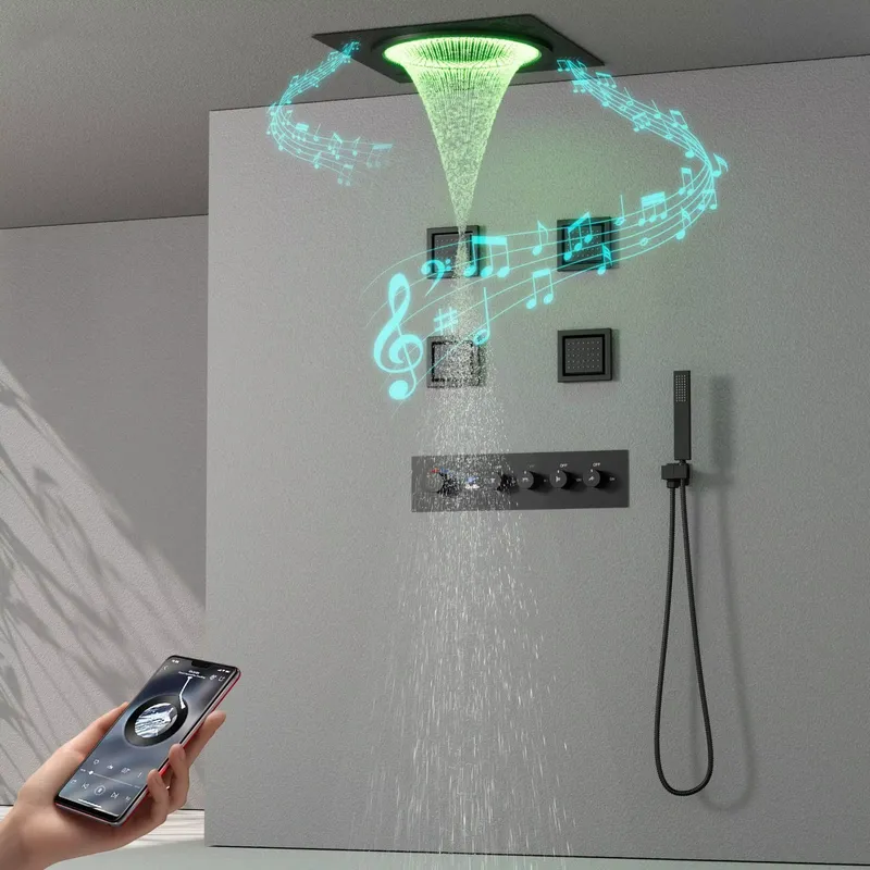 Smart LED Shower Set Bathroom  - Spa & Wellness Hotel Olympia Mariánské Lázně recension och pris