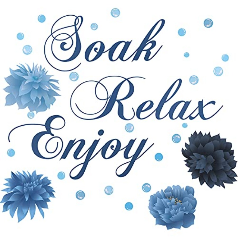 Bathroom Wall Decals Soak Rela - Relax - Spa & Wellness recension och pris