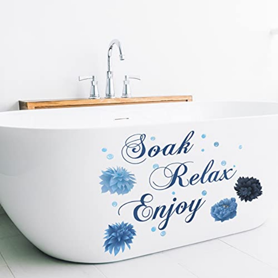 Bathroom Wall Decals Soak Rela - Relax - Spa & Wellness recension och pris