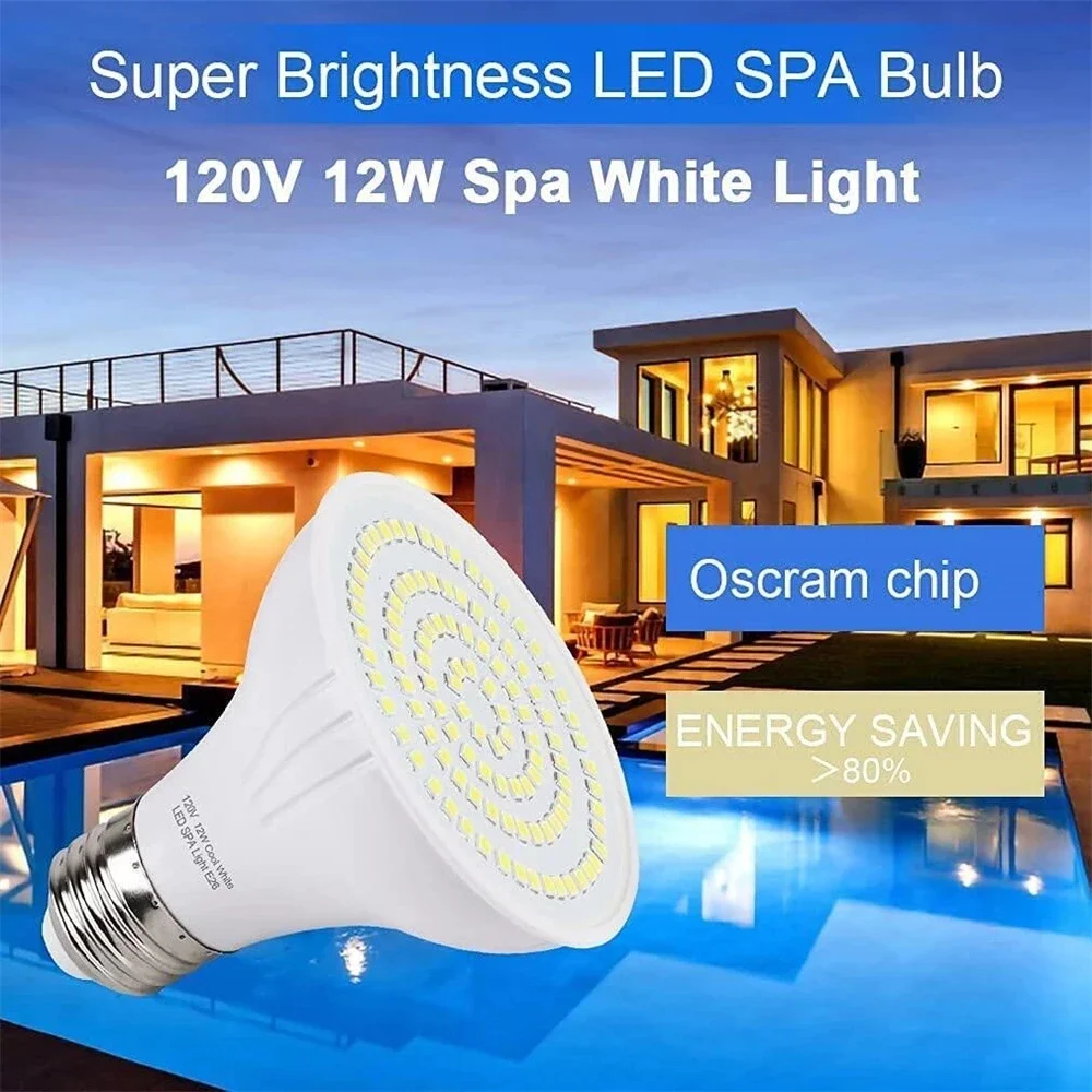 12W SPA Lamp LED Swimming Pool - Xy Spa & Wellness Photos recension och pris