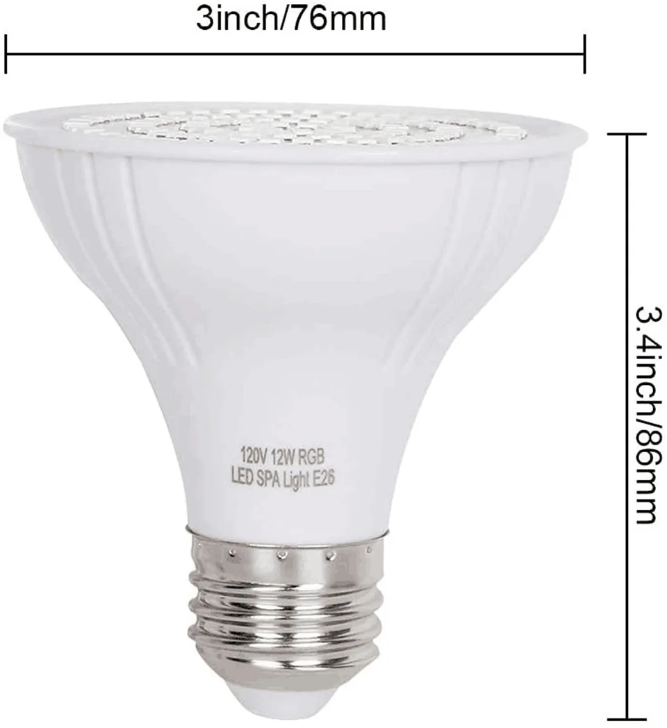 LED Swimming Pool Light E27 E2 - Xy Spa & Wellness Photos recension och pris