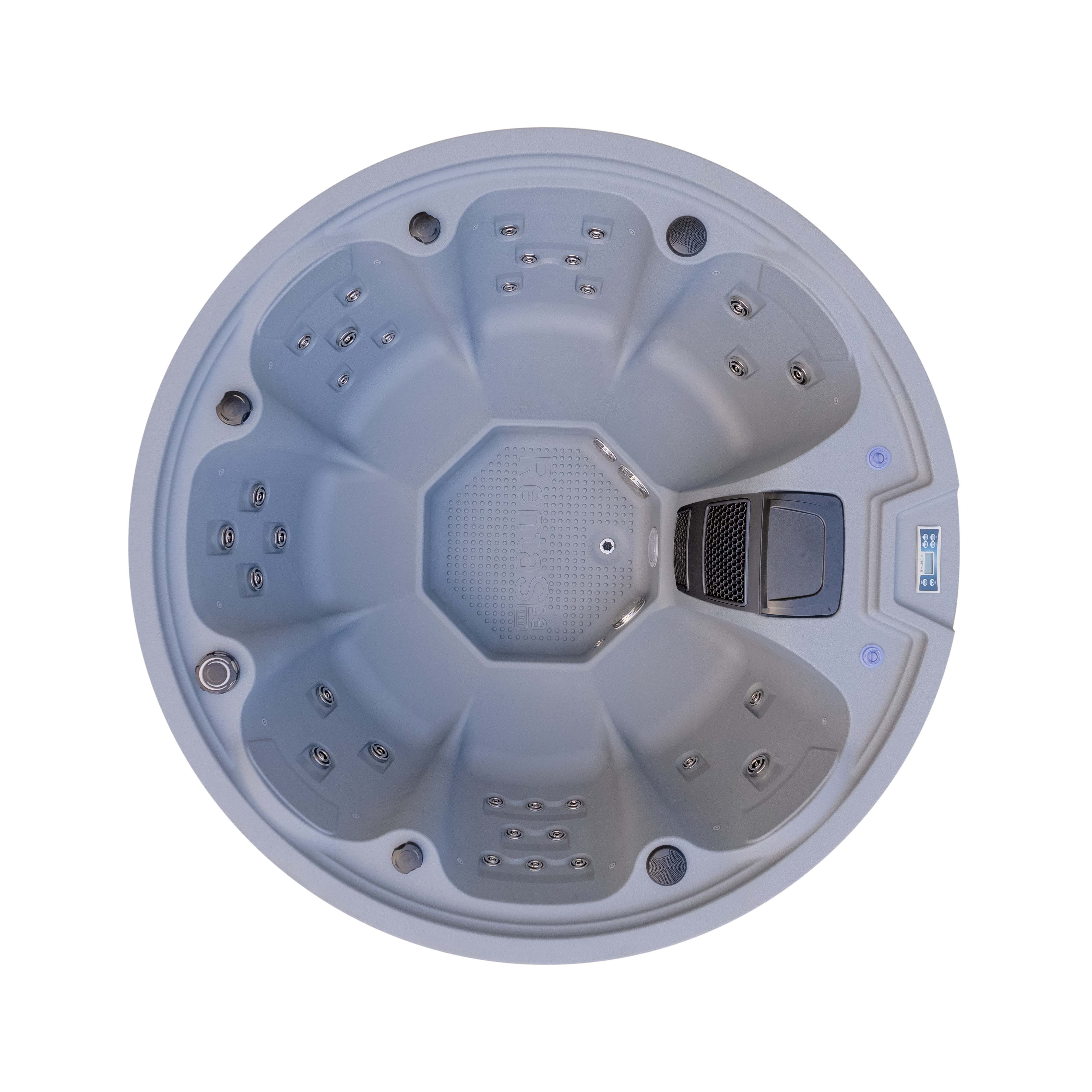 7 Person Hot Tub, Round Massag - Relax - Spa & Wellness recension och pris
