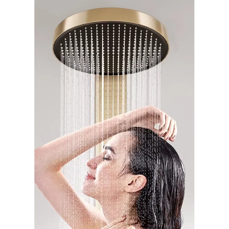 Brass Rainfall Shower Panel Se - Spa & Wellness Hotel Olympia Mariánské Lázně recension och pris